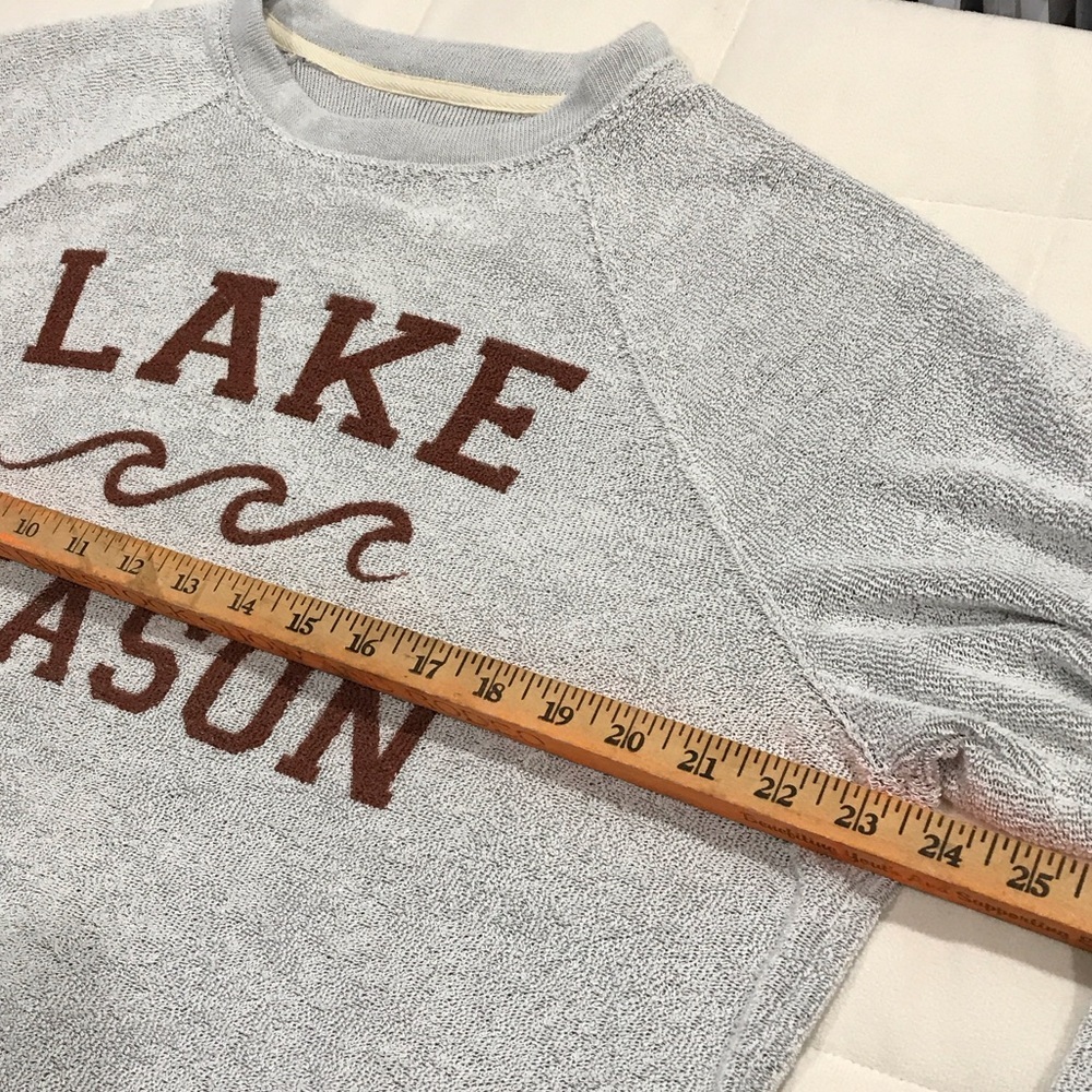 New with Tags Thread & Supply Gray Knit Crew neck Extra Soft Sweatshirt Sweater - Picture 7 of 9